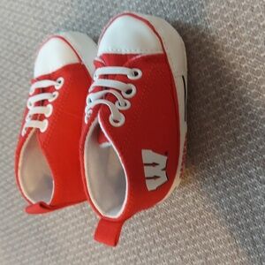 Wisconsin Badgers Baby Shoes